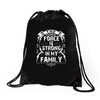 The force is strong in my family... Drawstring Bags
