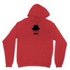 hat wayfarer glasses funny moustache hipster funny geek light tee shir Youth Hoodie