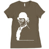 clockwork mozart orange Ladies Fitted T-Shirt