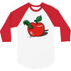 apple burster 3/4 Sleeve Shirt