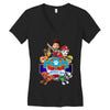 paw patrol birthday boy mom Women's V-Neck T-Shirt