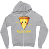 pizza chew! Zipper Hoodie