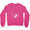 Custom baby girl name maternity design Crewneck Sweatshirt