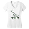 push it (push it real good) Women's V-Neck T-Shirt