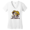 make out like bandits Women's V-Neck T-Shirt