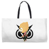 funny black gamming Weekender Totes