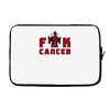deadpool fuck cancer Laptop sleeve