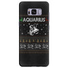 aquarius christmas ugly sweater Samsung Galaxy S8 Plus