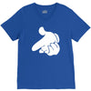 mouse hands ym V-Neck Tee