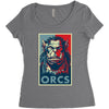 for the orcs Women's Triblend Scoop T-shirt