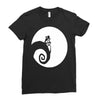 nightmare before christmas Ladies Fitted T-Shirt