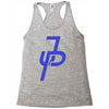 jake paul blue Racerback Tank