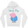 peppa pig uncle pig Zipper Hoodie