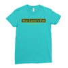 mac larens pub Ladies Fitted T-Shirt