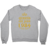 queens are born in 1984 Crewneck Sweatshirt