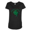 irish girl Maternity Scoop Neck T-shirt