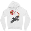 a leaf on the wind Zipper Hoodie
