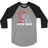 battle ground winner winner chicken dinner 3/4 Sleeve Shirt