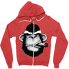 monkey Zipper Hoodie