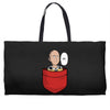 saitama pocket Weekender Totes