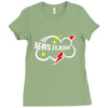 news flash black Ladies Fitted T-Shirt