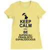keep calm and be supercalifragilisticexpialidocious t shirt mary poppi Ladies Fitted T-Shirt