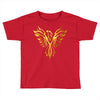 Phoenix Tribal Bird Toddler T-shirt