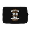 Super Cool Father Of A Freaking Awesome Son Laptop sleeve