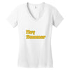 hey summer Women's V-Neck T-Shirt
