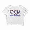 ocd obsessive cat disorder Crop Top