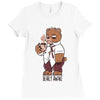 bearly awake Ladies Fitted T-Shirt