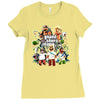 rand theft mario Ladies Fitted T-Shirt