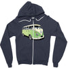 vw camper van, ideal gift or birthday present Zipper Hoodie
