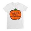 great pumpkin Ladies Fitted T-Shirt