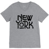 new york 2 V-Neck Tee