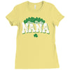one lucky nana Ladies Fitted T-Shirt