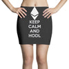 Keep Calm And Hodl Ethereum Mini Skirts