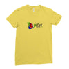 I Love Nature Ladies Fitted T-Shirt
