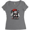 broangle Women's Triblend Scoop T-shirt