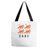 four fox sake Tote Bags