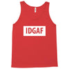 idgaf Dua Lipa Tank Top