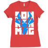 die antwoord donker mag Ladies Fitted T-Shirt