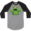toxic monster 2 3/4 Sleeve Shirt