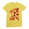 pizza my life Ladies Fitted T-Shirt