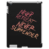 never retreat never surrender iPad 3 and 4 Case