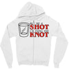buy me a shot i'm tying the knot cute Zipper Hoodie