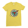 rocket express Ladies Fitted T-Shirt