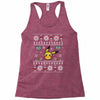 pokemon christmas ugly Racerback Tank