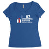 case ih farm center line Women's Triblend Scoop T-shirt