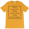 50 % unicorn T-Shirt